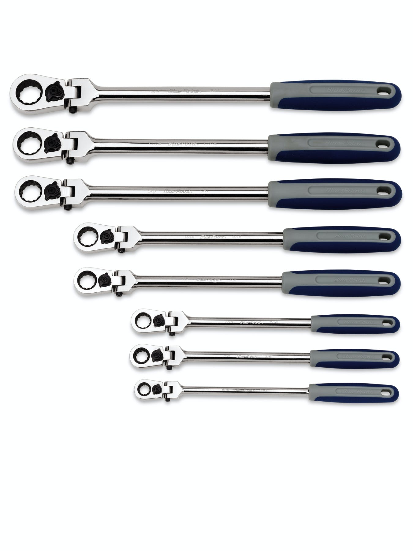 8 pc 12-Point SAE Locking Flex-Head Ratcheting Box Wrench Set (5/16-3/4 8 pc 12-Point SAE Locking Flex-Head Ratcheting Box Wrench Set (5/16-3/4